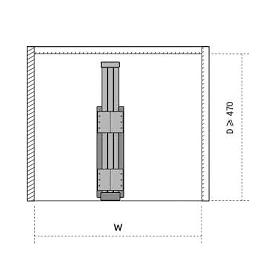 Top Mounted Cloth Holder - Image 2
